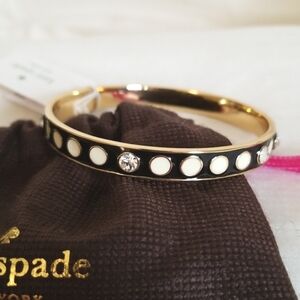 New Kate Spade Polka Dot Bangle Bracelet